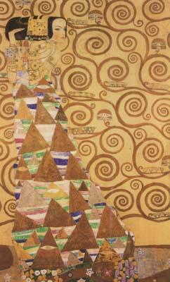 Gustav Klimt Expectation,Pattern for the Stoclet Frieze (mk20) oil painting picture